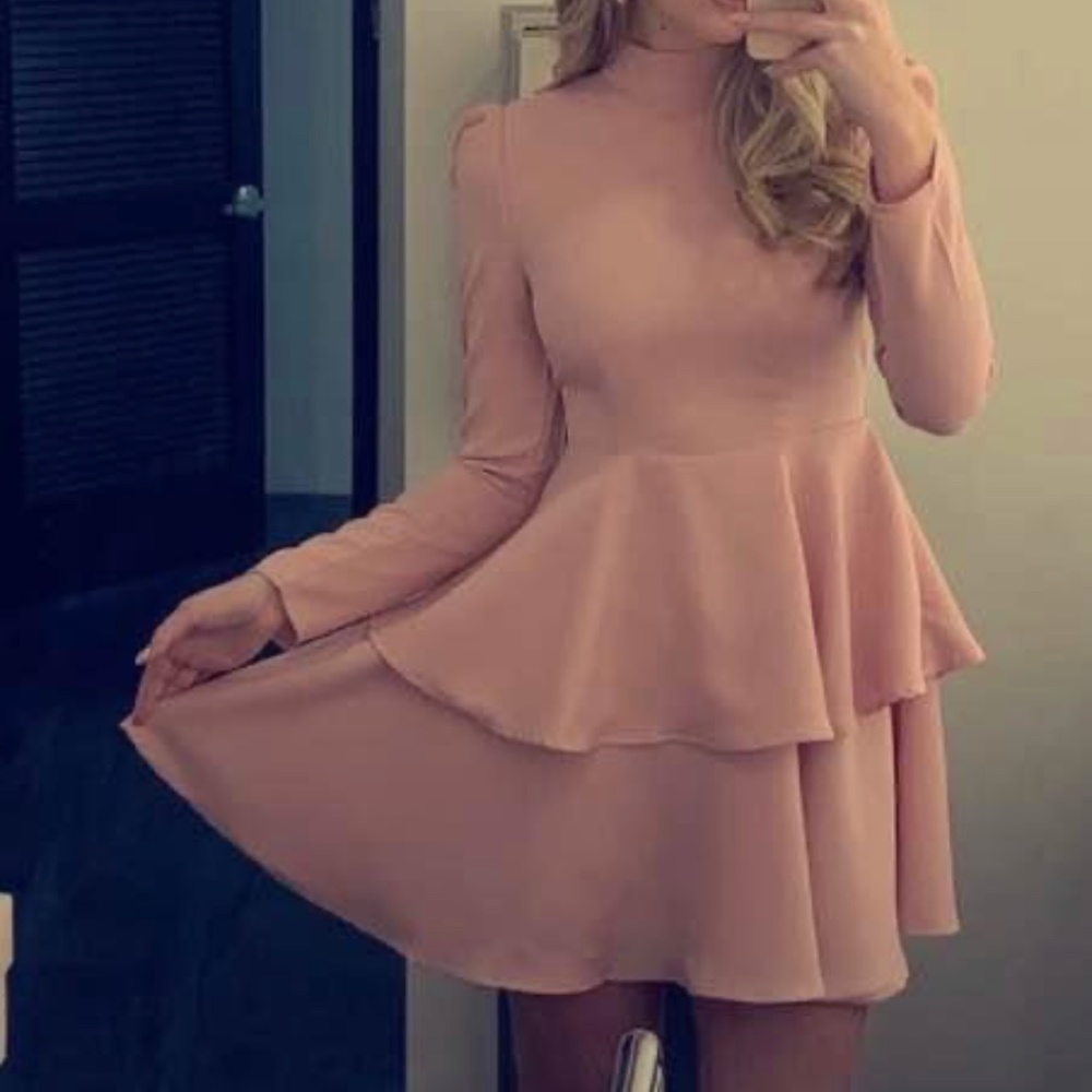 Pretty little thing pink mini dress